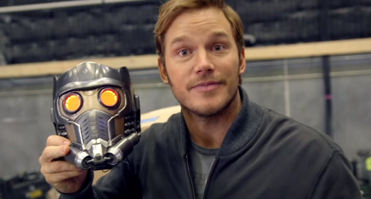 Chris Pratt mostra os bastidores de “Guardiões da Galáxia 2” em vídeo para campanha beneficente