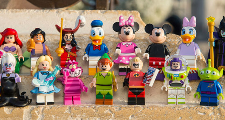 Personagens icônicos da Disney ganham sua versão LEGO!