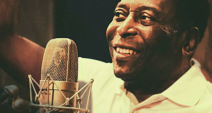 Sabe quem divulgou sua mais nova música? Pelé, isso mesmo… Pelé!