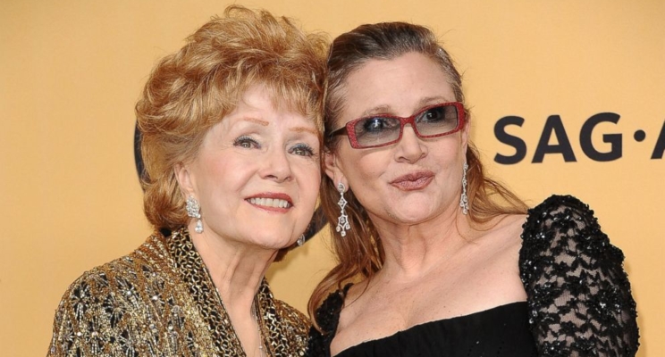 Debbie Reynolds, a mãe de Carrie Fisher, morre um dia depois da filha