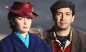 Vídeo e fotos de Emily Blunt e Lin-Manuel nas gravações de “Mary Poppins Returns”