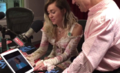 Miley Cyrus assiste uma de suas primeiras audições para Hannah Montana na Radio Disney